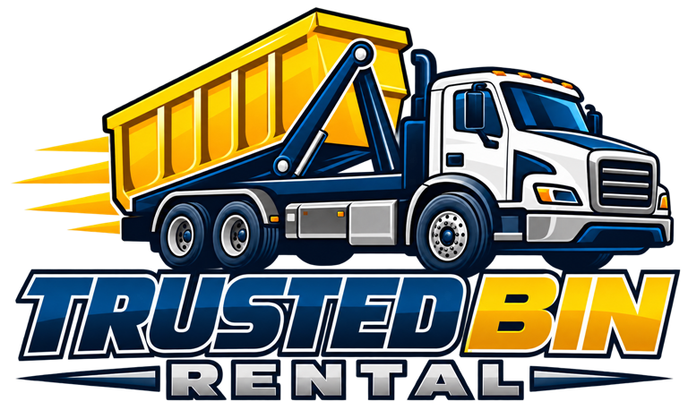 Trusted bin rental logo